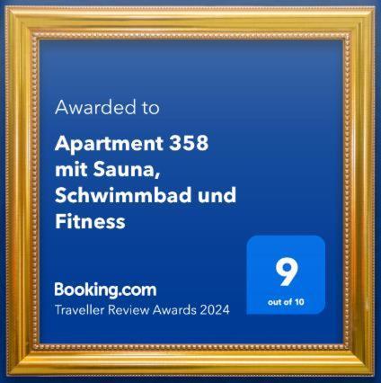 Apartment 358 Mit Sauna, Schwimmbad Und Fitness Шенвальд Екстер'єр фото